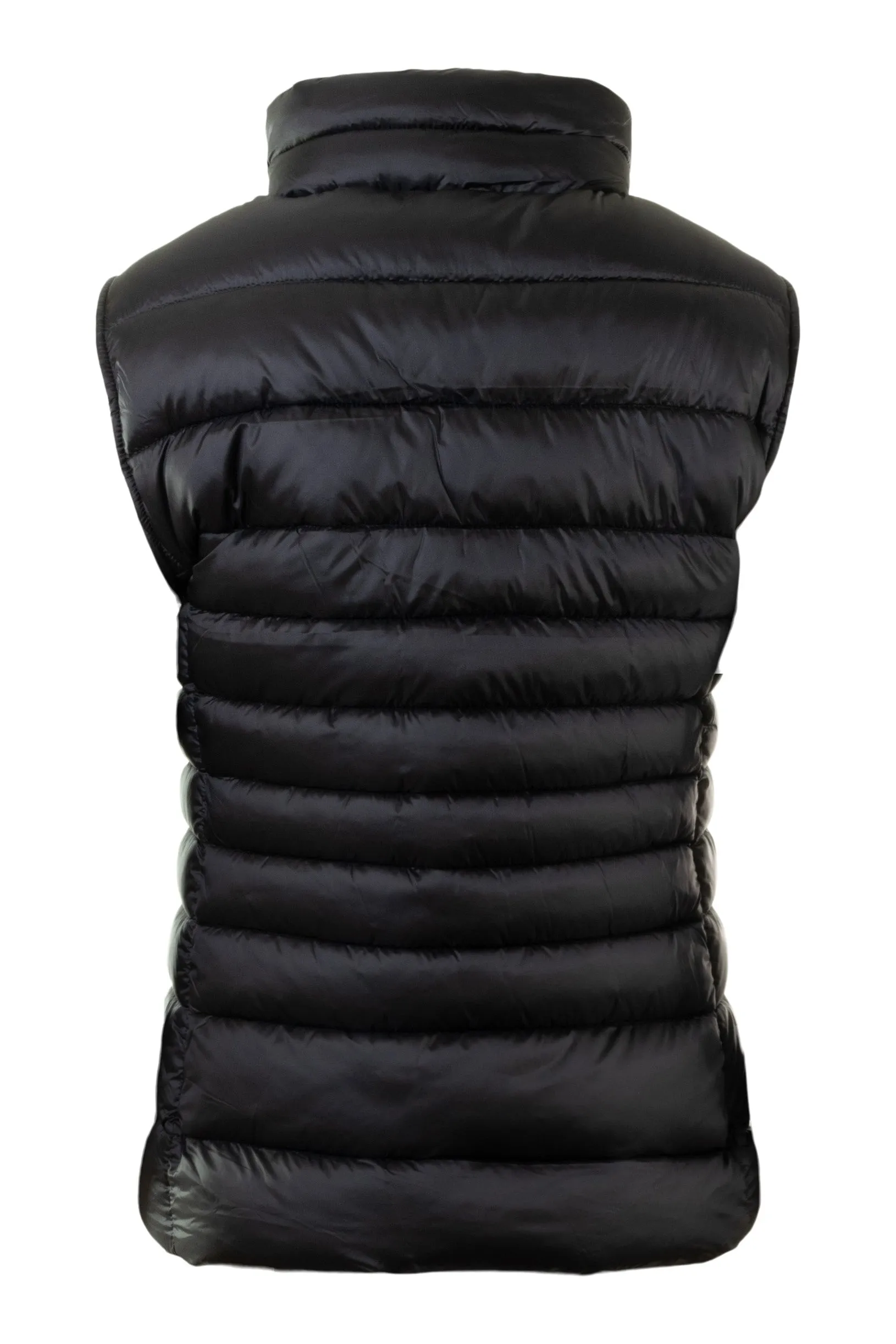 Save The Duck Lynn Puffer Vest in Ebony Grey