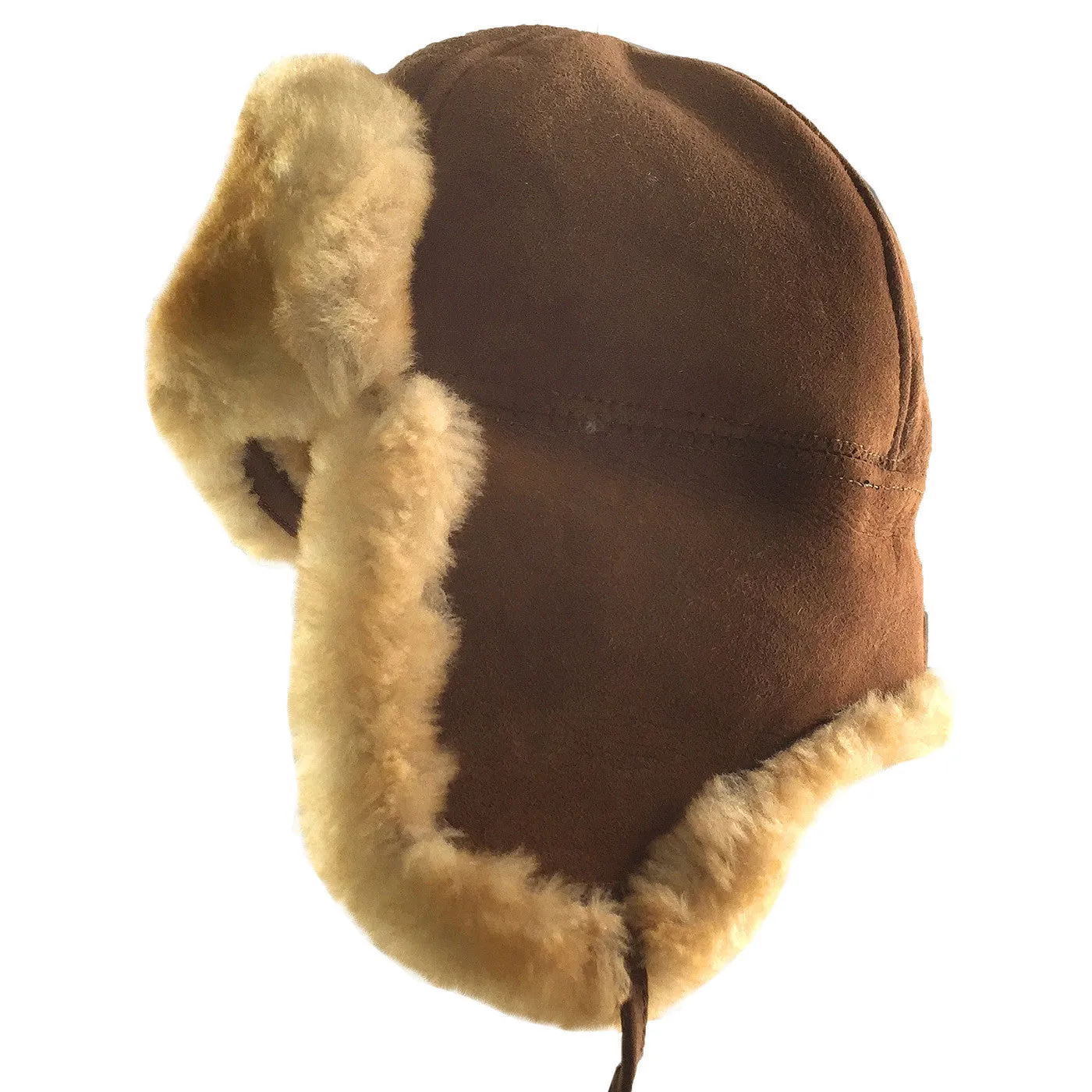 Sheepskin Mountie Trapper Hat