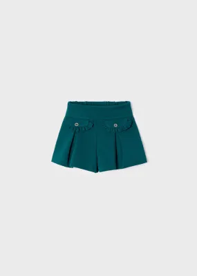 Skort for baby girl - Duck Green