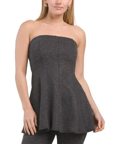 Tj Maxx Knit Tube Peplum Top For Women