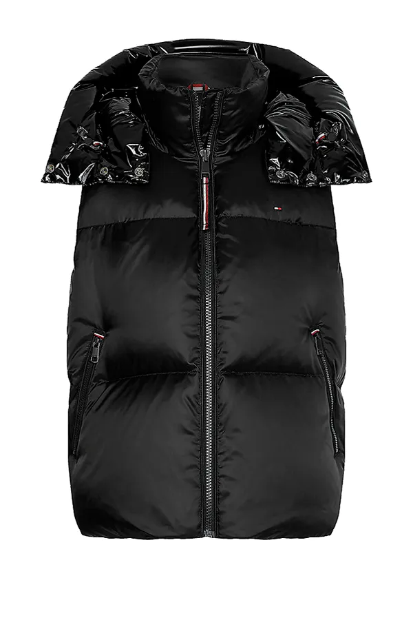 Tommy Hilfiger Women Puffer Vest Black