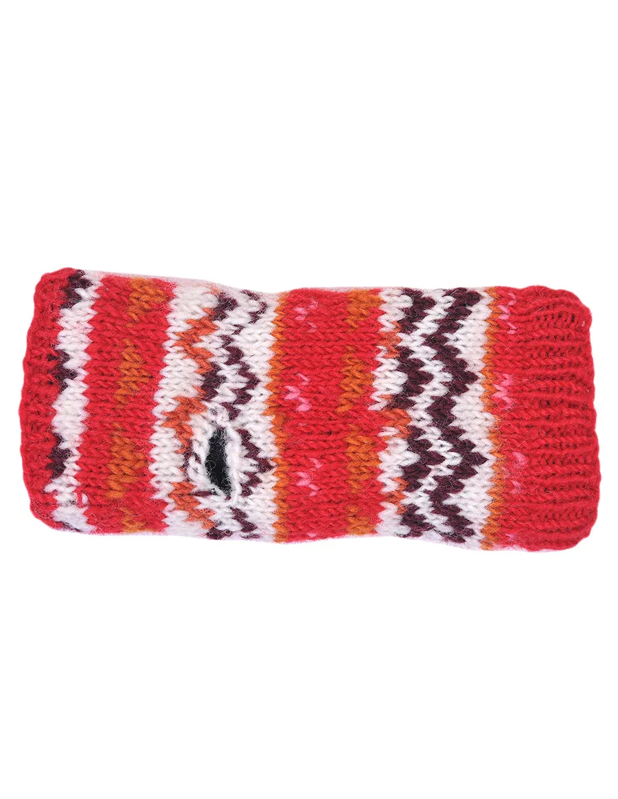 Tribal Knitted Woolen Handwarmer