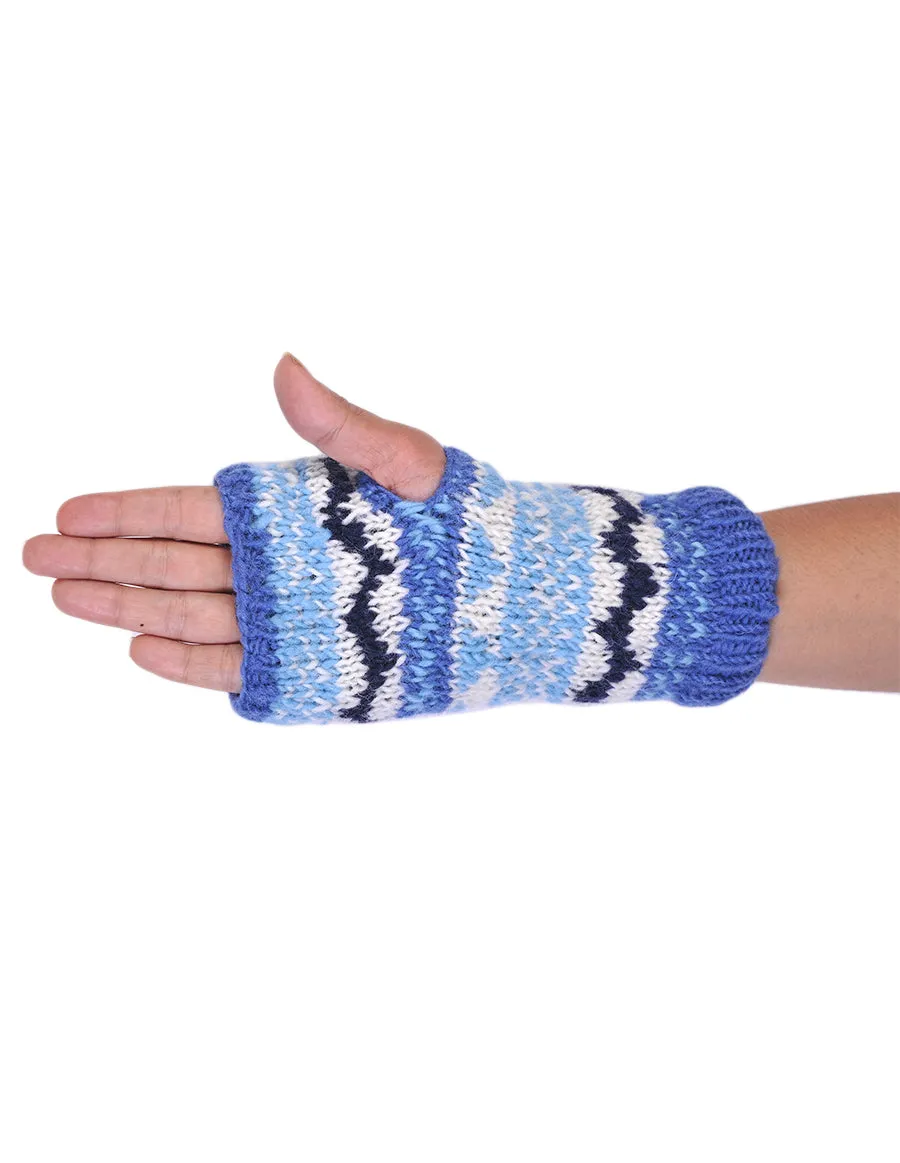 Tribal Knitted Woolen Handwarmer