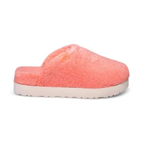 UGG Fuzz Sugar Terry Slide Pink Blossom Slippers - Women's