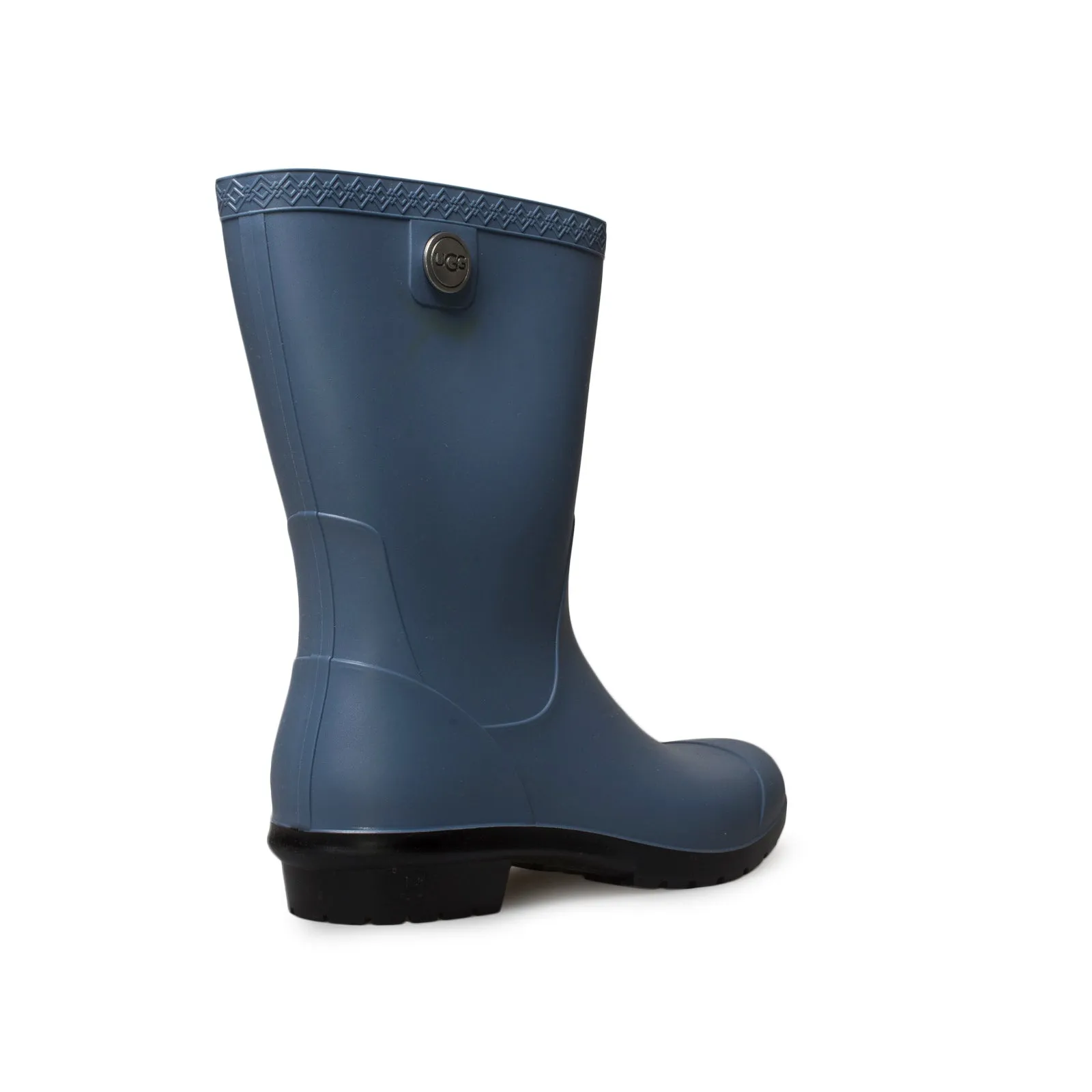 UGG Sienna Matte Desert Blue Rain Boots - Women's