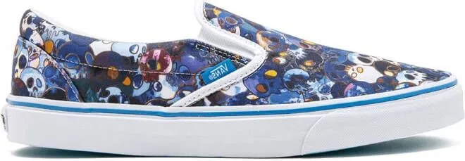 Vans x Takashi Murakami Classic Slip-On LX sneakers Blue