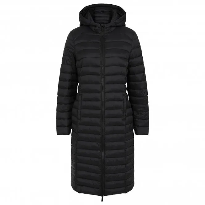 Womens Longline Quilted Jacket