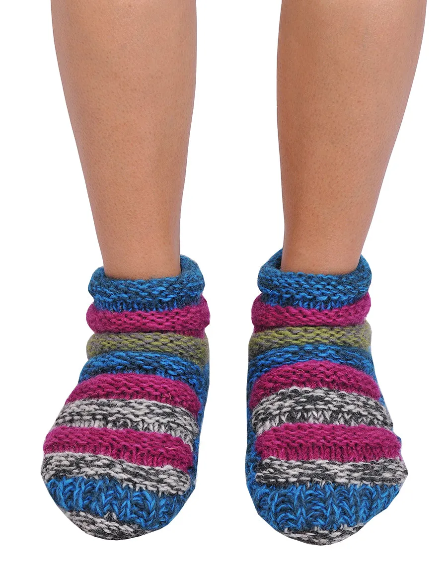 Woolen Melange Short Socks